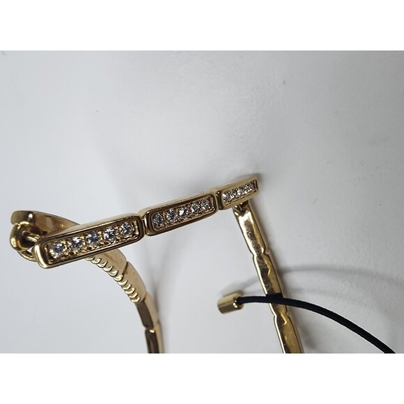 Rare Genuine Swarovski Hair Band Yellow Gold tone, 200 Crystals. - Picture 7 of 15